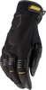 Moose Offroad Mud Riding Gloves Black Men's Small - Water-resistant, windproof riding gloves, size S
