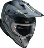 Range Bladestorm Dual-Sport Snow Helmet Large - Gray/Black/Yellow