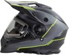 Range Bladestorm Dual-Sport Snow Helmet Large - Gray/Black/Yellow