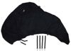 40 BELOW Snowmobile Cover Economy Black Polyester - Economy snowmobile cover, custom fit, black