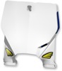 Cycra Stadium Number Plate White Fits Husqvarna