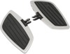 Swept Driver Floorboards Chrome/Black - For 08-15 Yamaha XV1900 Raider /S Swept Driver Floorboards Chrome/Black - For 08-15 Yamaha XV1900 Raider /S