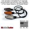 Advanced Programmable Animated Rear Turn Signals - for Kawasaki KLX250