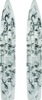 7" Powderhound Skis Swirl Black/White - For 90-19 Arctic Cat Polaris Yamaha Ski Doo 7" Powderhound Skis Swirl Black/White - For 90-19 Arctic Cat Polaris Yamaha Ski Doo