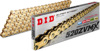D.I.D 520ZVMX-120 X-Ring Chain Gold 120 Links - Gold 520 X-Ring 120-link chain for motorcycles