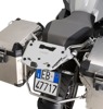 Monokey/Monolock Rear Rack Case Hardware Black For 14-21 BMW R1200/1250 GS Adv