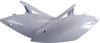 Plastic Side Number Plate - White - For 09-12 KX250F 09-11 KX450F Plastic Side Number Plate - White - For 09-12 KX250F 09-11 KX450F