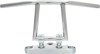 8" Attack Bar W/Dimples Stainless/Polished 1" - For 82-18 H-D 8" Attack Bar W/Dimples Stainless/Polished 1" - For 82-18 H-D