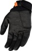 ICON Women's Anthem3 Gloves Black Large - Breathable, touchscreen-enabled riding gloves