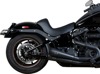 Drag Specialties Solo Seat Double Diamond Black For Harley Low Rider - Solo seat, double diamond, For Harley Low Rider models