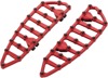 Arlen Ness MX Floorboards Red - Driver Boards 06-893