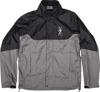 Thrashin Supply Mission Rain Jacket Black/Gray 2XL Men's - Waterproof rain jacket for men, size 2XL Thrashin Supply Mission Rain Jacket Black/Gray 2XL Men's - Waterproof rain jacket for men, size 2XL