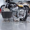 124" and 128" Big Bore Kits for Milwaukee-Eight - 128" Big Bore Kit M8 Blk 124" and 128" Big Bore Kits for Milwaukee-Eight - 128" Big Bore Kit M8 Blk
