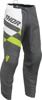 Thor Youth Sector Checker Pants Acid Yellow Charcoal Gray White Size 18