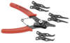 Snap Ring Pliers Set - 4 Jaws 45 D., 90 D. & Straight - 1 to 1.5 mm