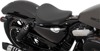 Bobber Smooth Vinyl Solo Seat - Black - For 10-20 Harley XL