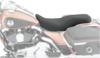 Daytripper Stitched Leather 2-Up Seat - For 08-18 Harley FLH FLTR