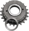 21T Transmission Sprocket Black Offset 0.500" - For 91-06 Harley 21T Transmission Sprocket Black Offset 0.500" - For 91-06 Harley