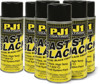 Case of 6 - Fast Black 1500f High Temp Paint, Flat Finish, 11oz Aerosol