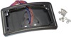 Letric Lighting Perfect Plate Light Black Curved License Frame For 04-13 Sportster