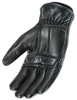 Joe Rocket Cafe Racer Gloves Black 3XL Men's - Soft Nappa leather motorcycle gloves, Black, 3XL