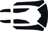 WSM Traction Mat Set Black For Polaris Genesis 1200 1999-2004 - Traction mat set for Polaris Genesis 1200 1999-2004