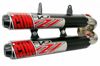 Big Gun EVO U Series Dual Slip-On Exhaust Black Fits 18-22 Polaris RZR RS1