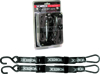 Vortex Racing VTX Tie-Downs 1.5in Black 2 Pack - 1.5in tie-down straps, 990lb capacity, 2 pack, Black