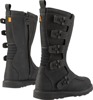 ICON Elsinore 2 CE Boots Black Size 14 Men's - Premium black leather motorcycle boots, Size 14
