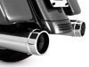 Chrome Torquer 450 4.5" Slip On Exhaust Mufflers - For 95-16 Harley Davidson FLH, FLT Chrome Torquer 450 4.5" Slip On Exhaust Mufflers - For 95-16 Harley Davidson FLH, FLT