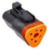 3 Wire Deutsch Connector Black by Namz