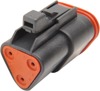 3 Wire Deutsch Connector Black by Namz