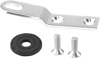 Chrome Seat Bracket 1/4-28
