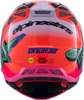 Alpinestars Supertech M10 Deegan MIPS Helmet 2XL Orange Fluo - MIPS motocross helmet in 2XL Orange Fluo/Purple/Pink