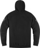 ICON Uparmor Hoodie Men's Medium Black - Protective hoodie with D3O armor