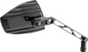 Wave Mirror - Wave Handle Bar Mir Blk/Sil Wave Mirror - Wave Handle Bar Mir Blk/Sil