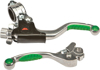 Easy Pull Pro Levers Green - For 00-18 Kawasaki KX Suzuki RM Yamaha YZ Easy Pull Pro Levers Green - For 00-18 Kawasaki KX Suzuki RM Yamaha YZ