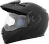 AFX FX-111DS Dual Sport Helmet Matte Black 2XL Unisex - Matte Black 2XL Dual Sport Helmet by AFX