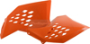 Radiator Shrouds - Orange - For 07-11 KTM 125-530 Radiator Shrouds - Orange - For 07-11 KTM 125-530