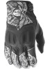 Women's Vixen Riding Gloves Black/White Lace X-Large