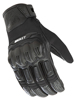 Joe Rocket Phoenix 5.1 Men's Gloves Black/Black Small - Breathable mesh and leather gloves for men, size small