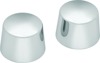 Chrome Front Axle Nut Caps by Kuryakyn
