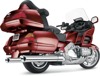 Slip On Exhaust with Billet Tips - For 01-10 Honda GL 1800 Slip On Exhaust with Billet Tips - For 01-10 Honda GL 1800