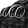 RST Tractech Evo 4 CE Leather Gloves Black Small - Premium leather race gloves, small, black