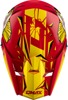 GMAX MX-46Y Unstable Youth Helmet Red/Yellow Medium - Youth offroad helmet, Red/Yellow, Medium
