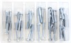M6 8mm Hex Flange Bolt Assortment #2 30mm-45mm Silver