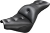 Explorer RS Pillow 2-Up Seat - Black - For Harley Softail