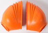 Acerbis Foot Peg Cover - Orange