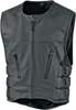 D30 Leather Vest - Black Men's L/XL