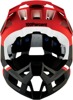100% Trajecta Fidlock Cargo Helmet Matte Red Fluo Large - Full face MTB helmet, matte red fluo, size L